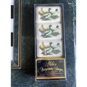 NEW vintage Alda's Forever Soap. 3 bars. Retired Mallard Ducks